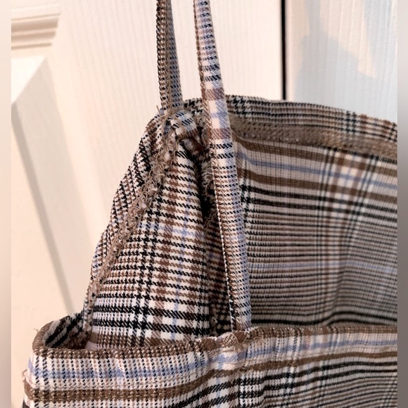 Garage Plaid Fitted Mini Dress | Women’s Size S/P - Picture 4 of 7